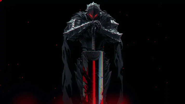 Dark Berserker Armor Warrior Live Wallpaper