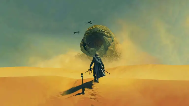 Sandworm Encounter Live Wallpaper