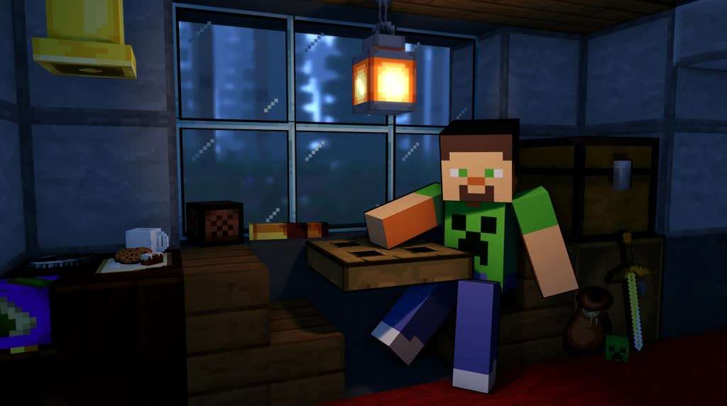 Minecraft Steve Live Wallpaper