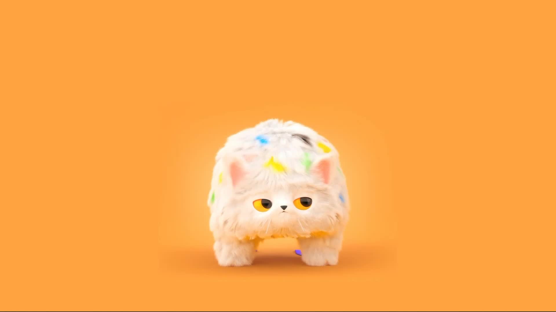 CGI Animated Cat Live Wallpaper live wallpaper