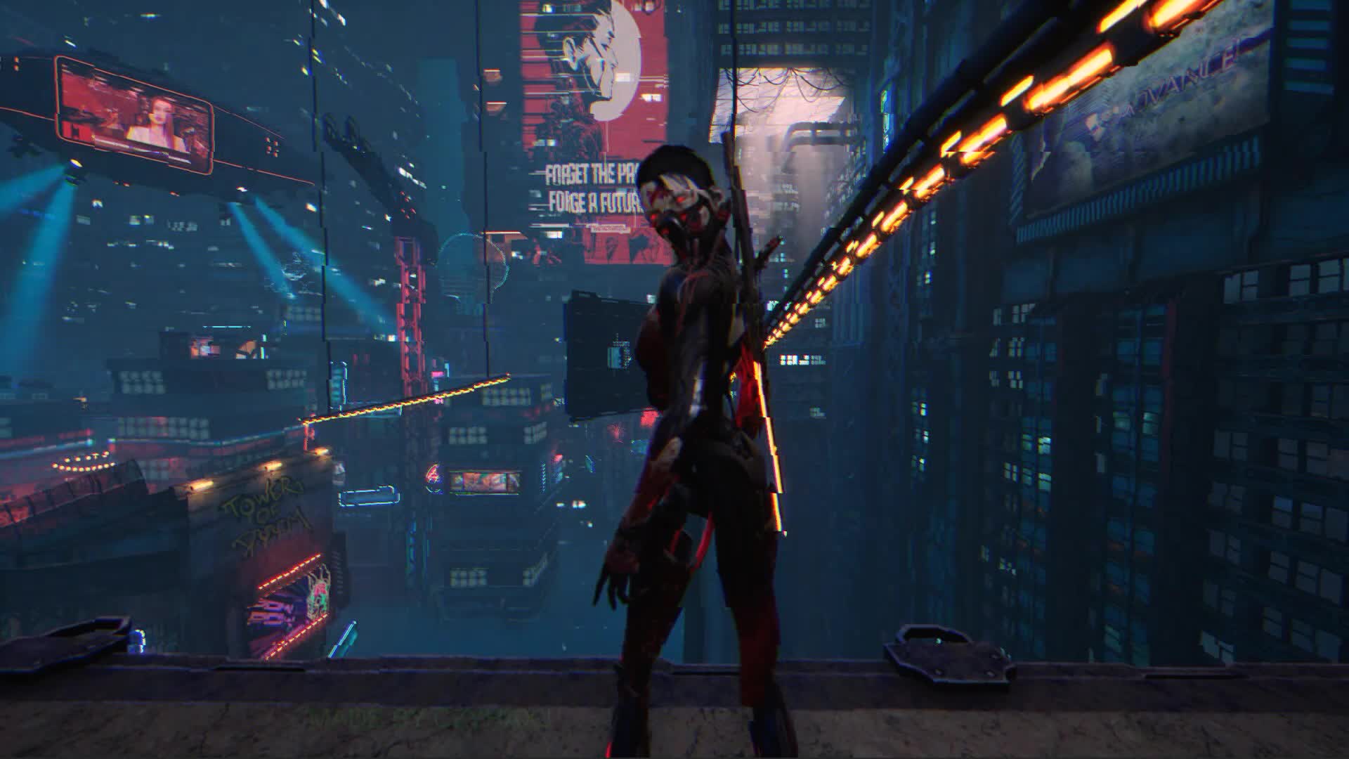 Ghost Runner Animated Live Wallpaper