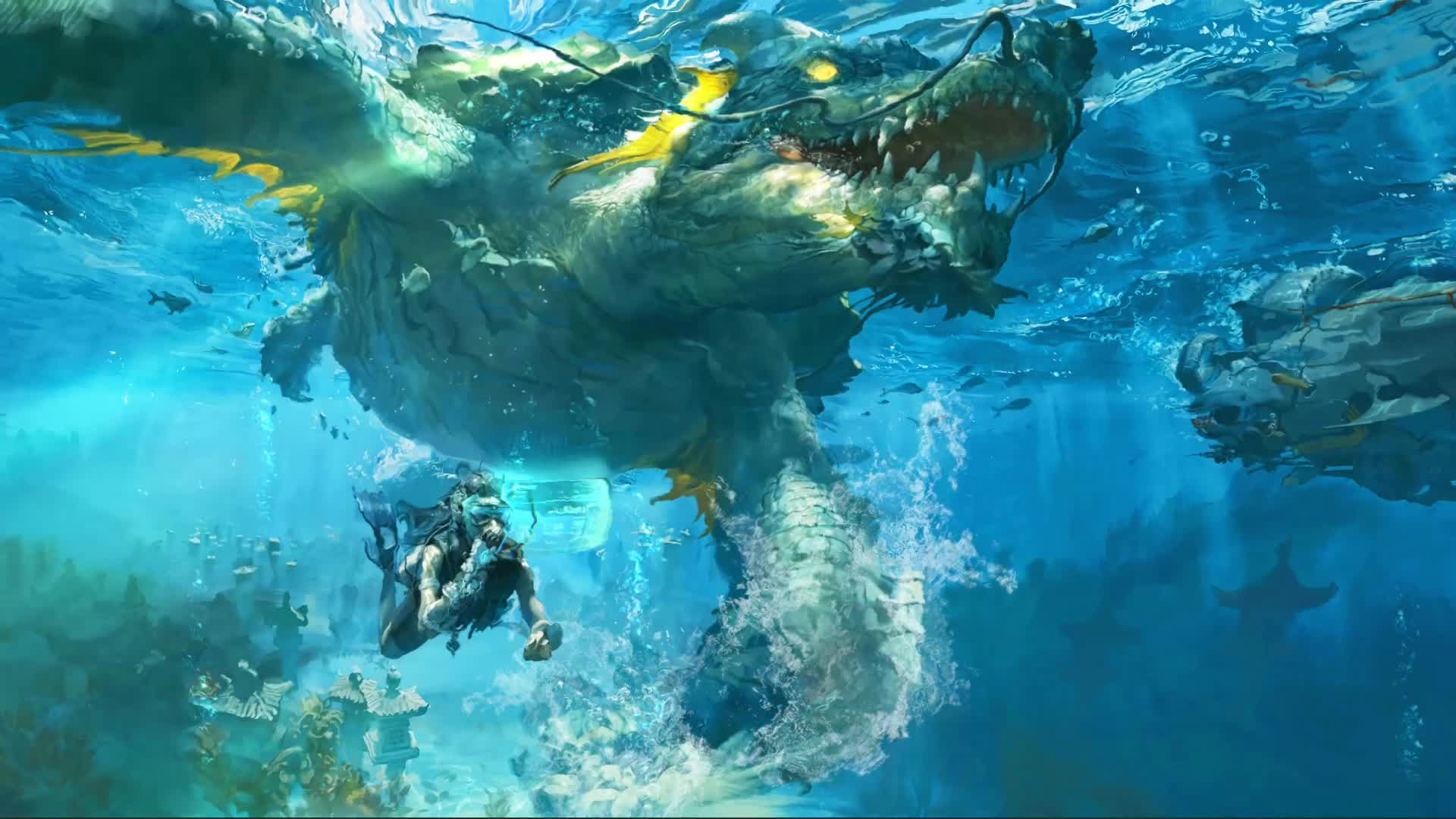 Black Tortoise by Xision Animated Live Wallpaper