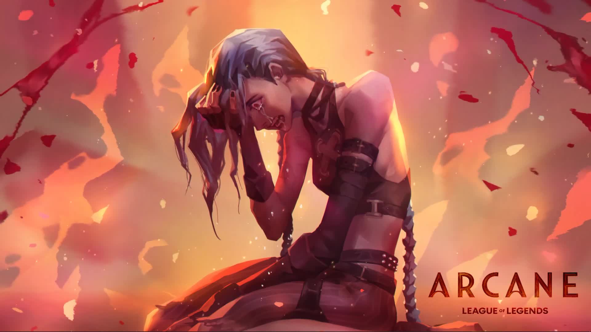Jinx Arcane League Of Legends Hd Live Wallpaper