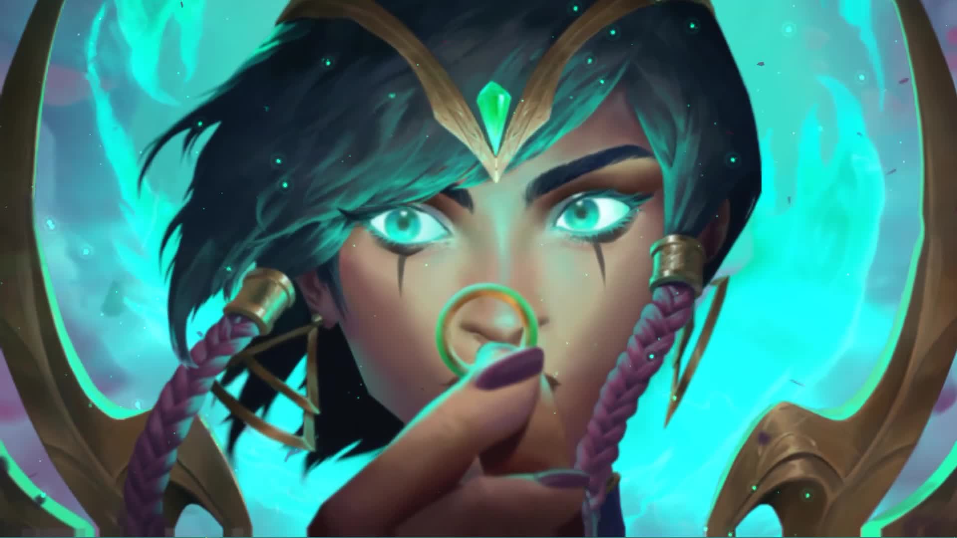 Karma League Of Legends Live Wallpaper