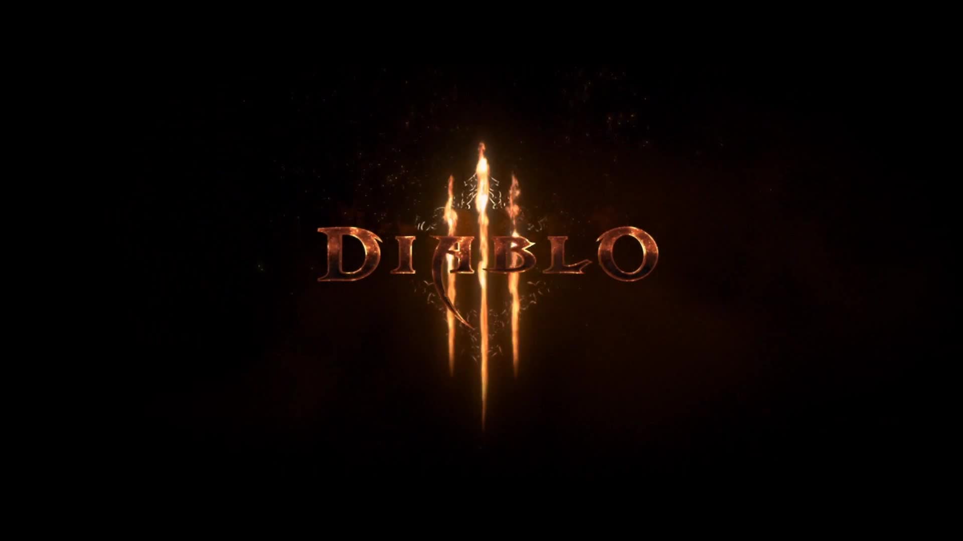 Diablo 3 logo animated wallpaper 1080p
