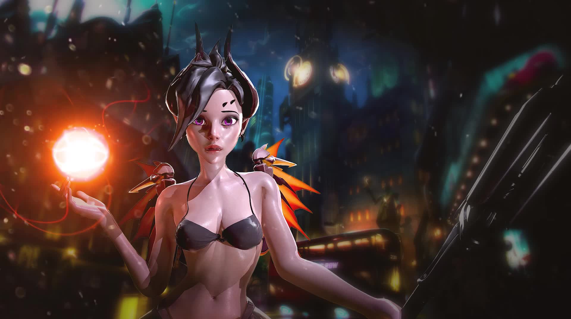 Mercy Idle Animated Wallpaper live wallpaper