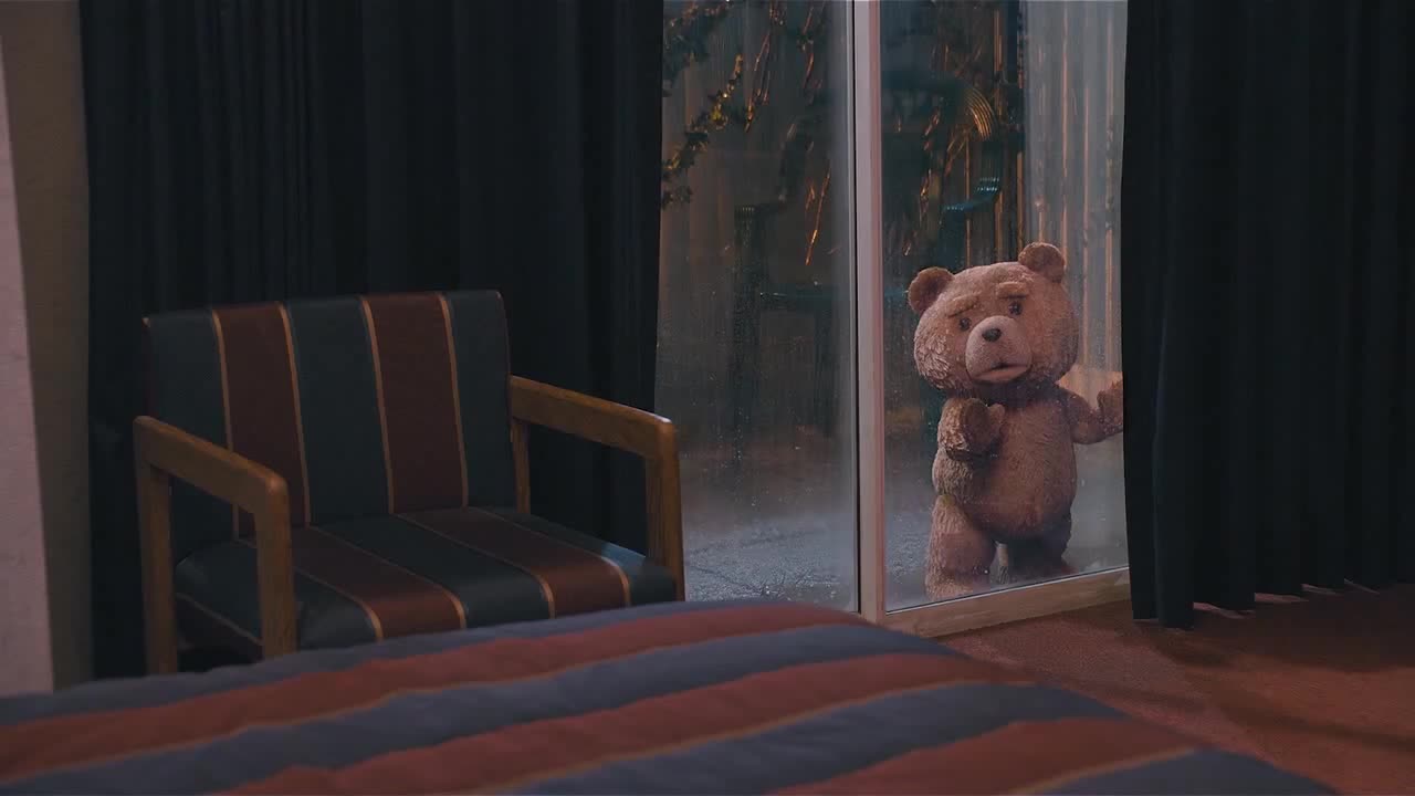 TED Alone In Rain Animated Wallpaper