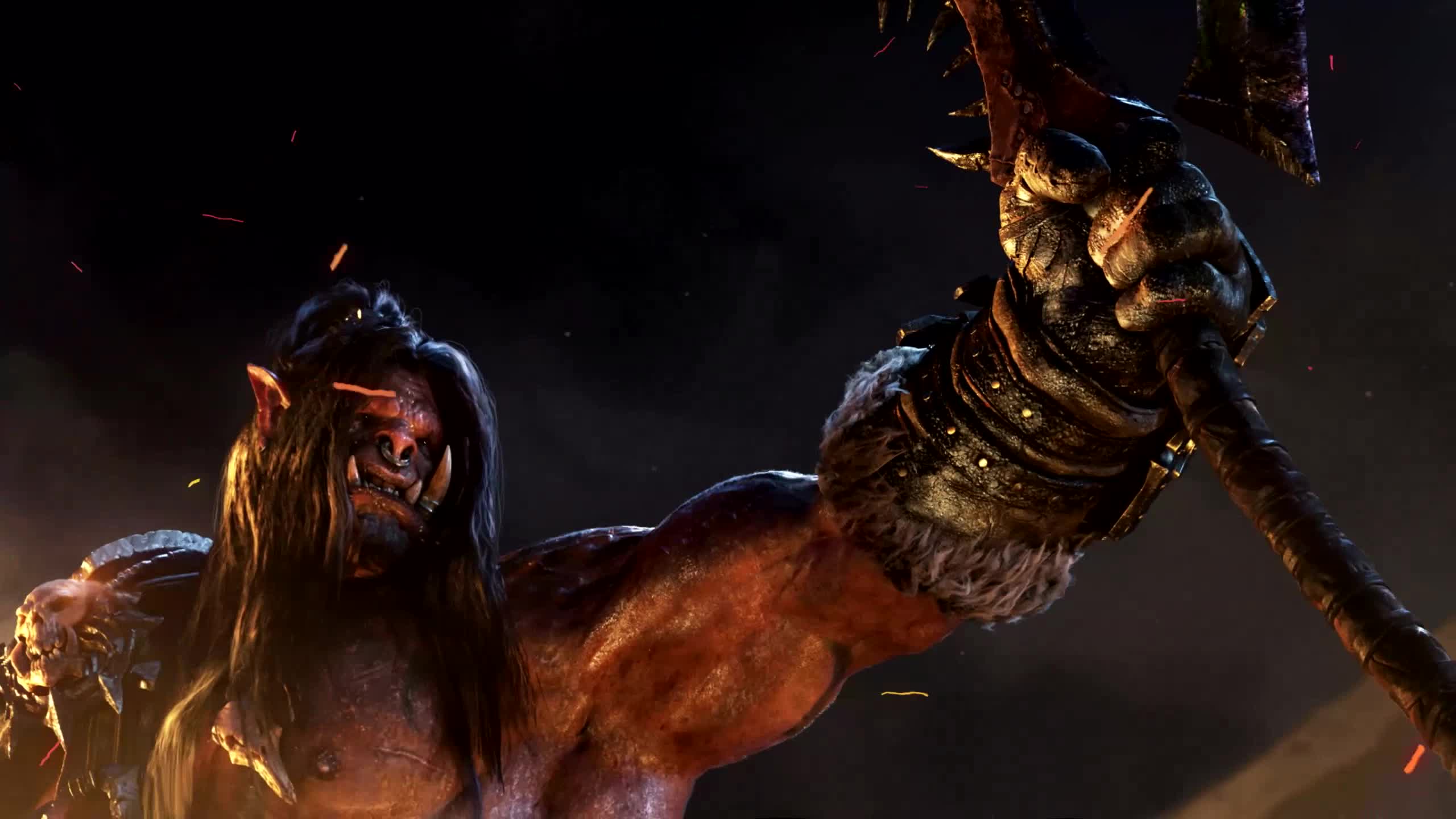 World Of Warcraft Orc Animated Wallpaper