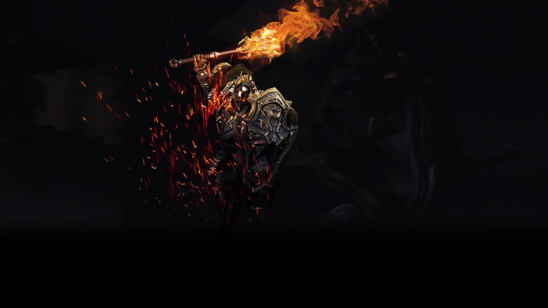 Mu Legend DarkLord Animated Wallpaper