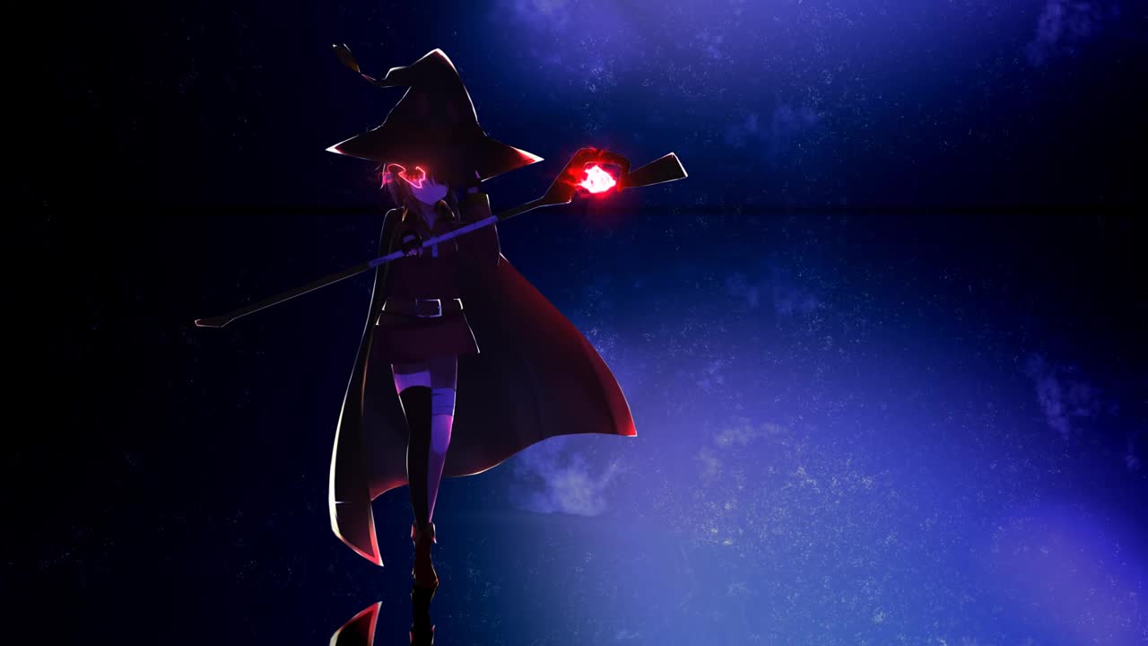 Badass Megumin Animated Wallpaper
