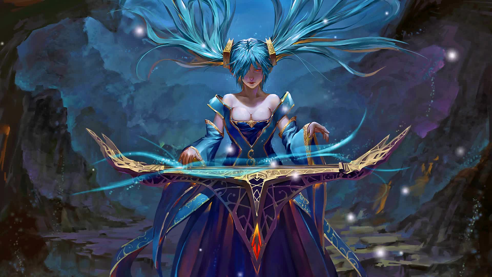 Blue Elf Live Wallpaper