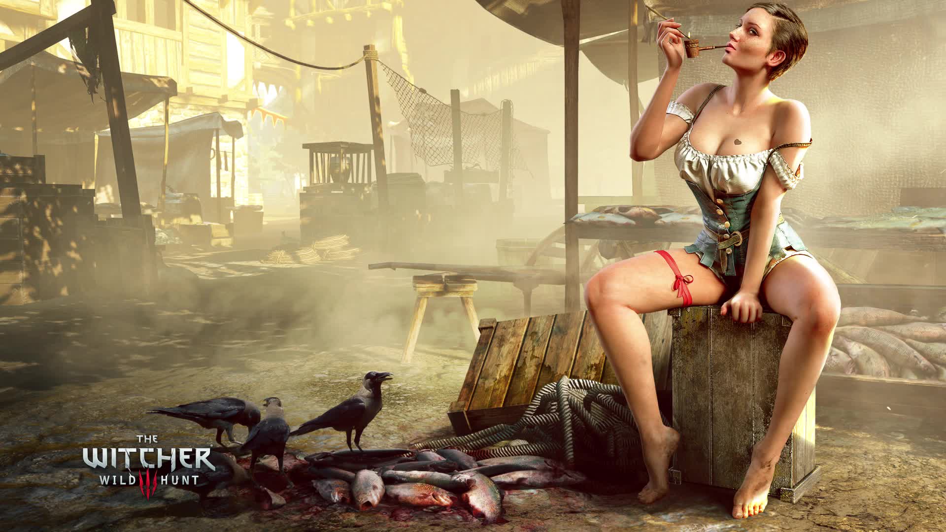 The Witcher Hot Girl Wallpaper