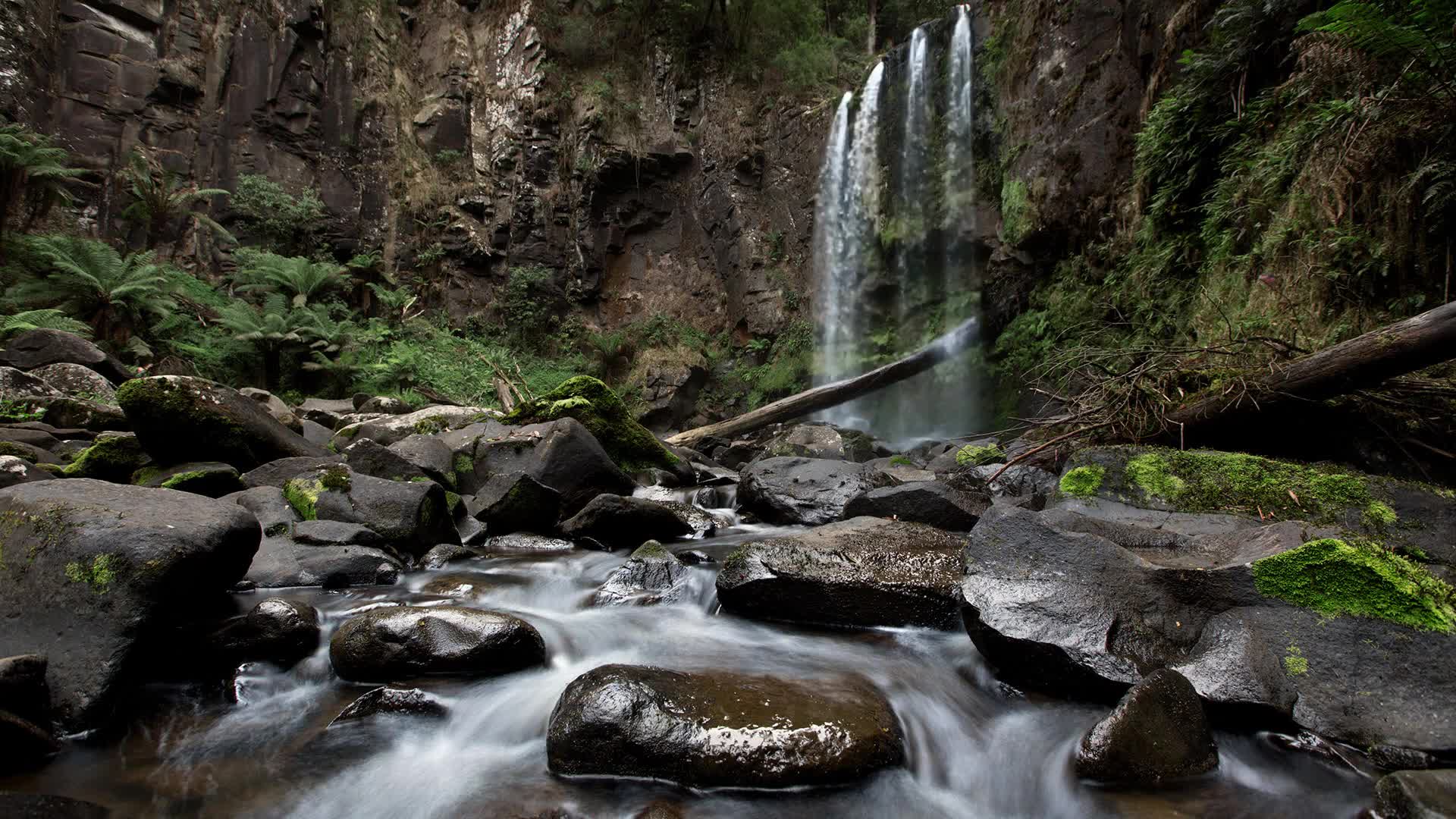 Hopetoun Falls In Australia Live Wallpaper