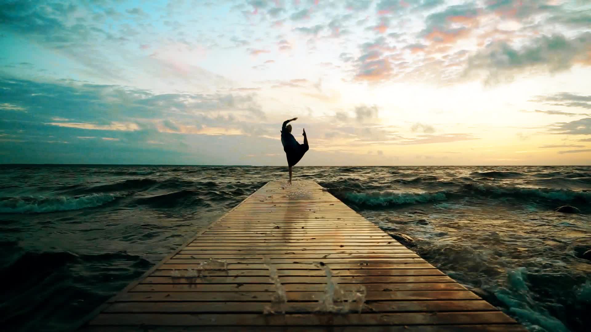 On The bridge HD Live Wallpaper