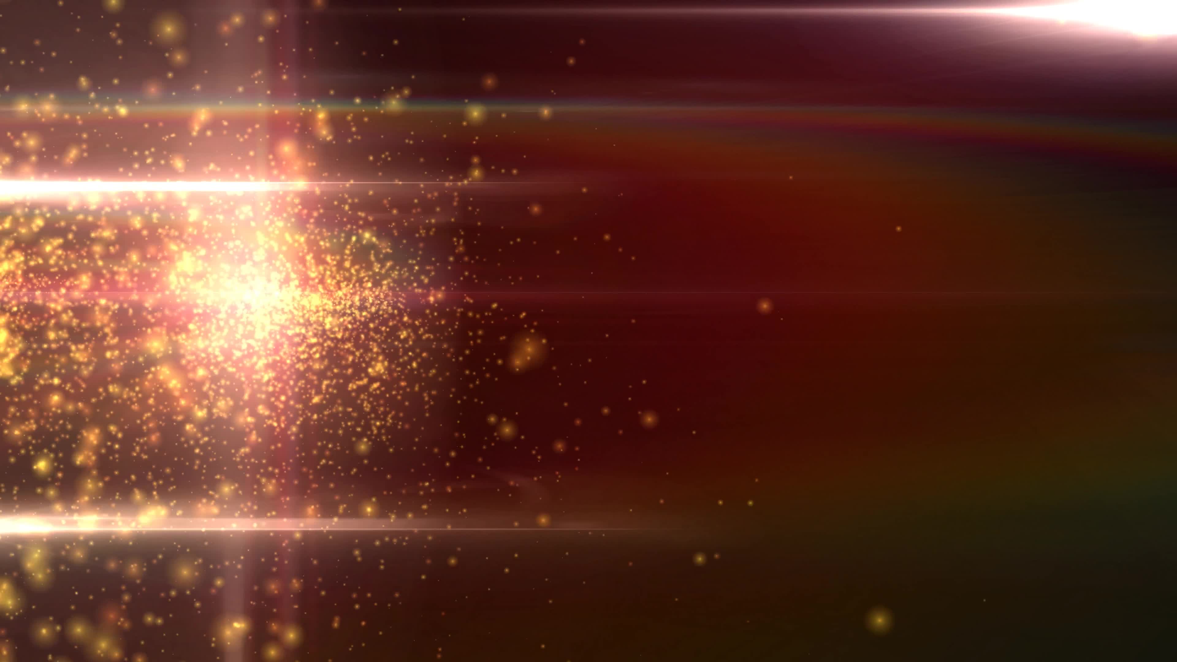 8K 4320p Sparkling Roit Flames Live Wallpaper