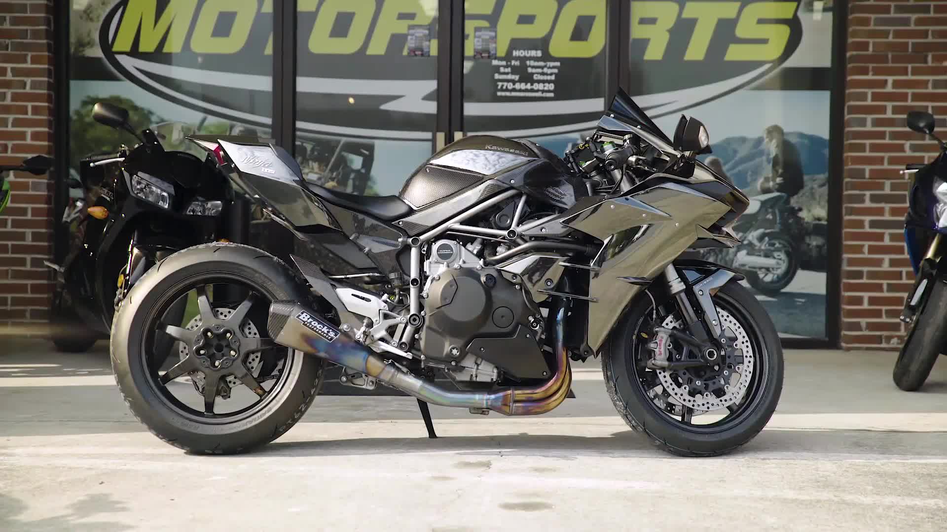 2016 Kawasaki Ninja H2 Hd Live Wallpaper