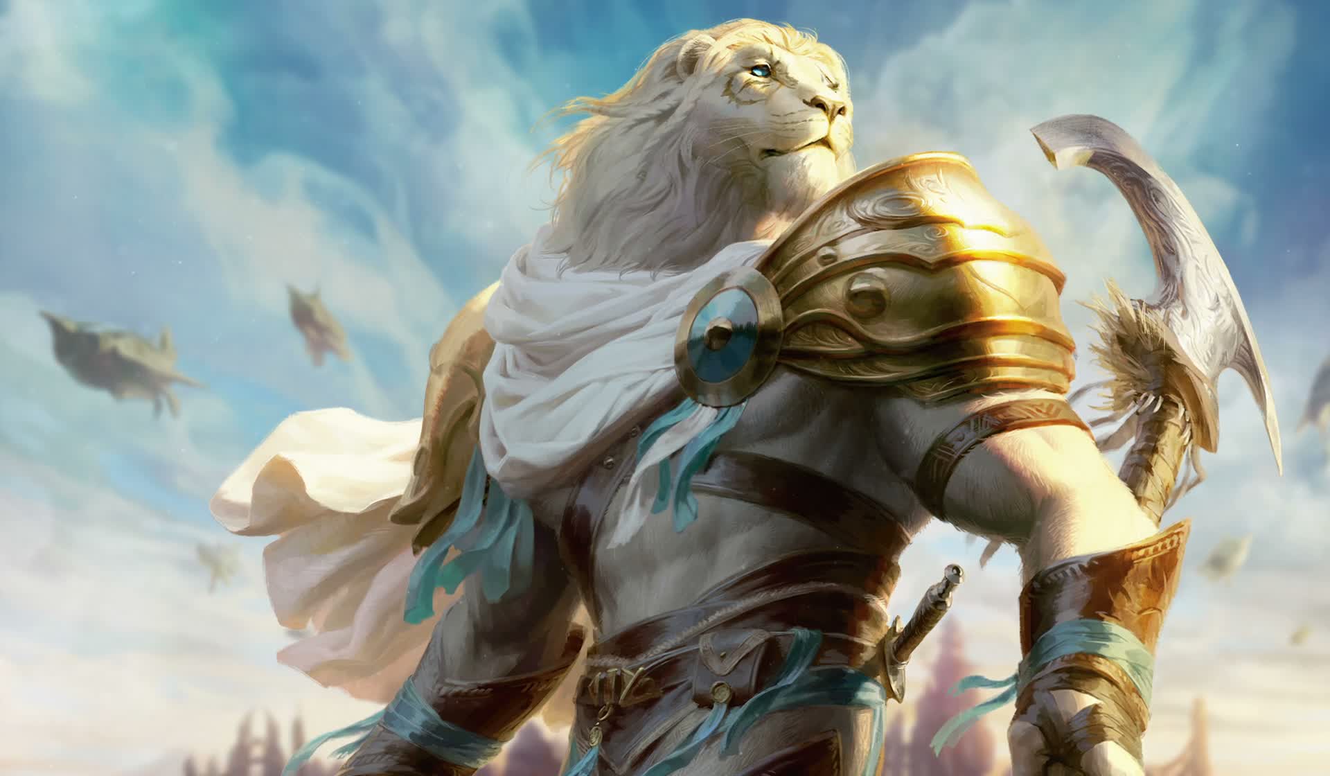 Ajani Goldmane HD Live Wallpaper