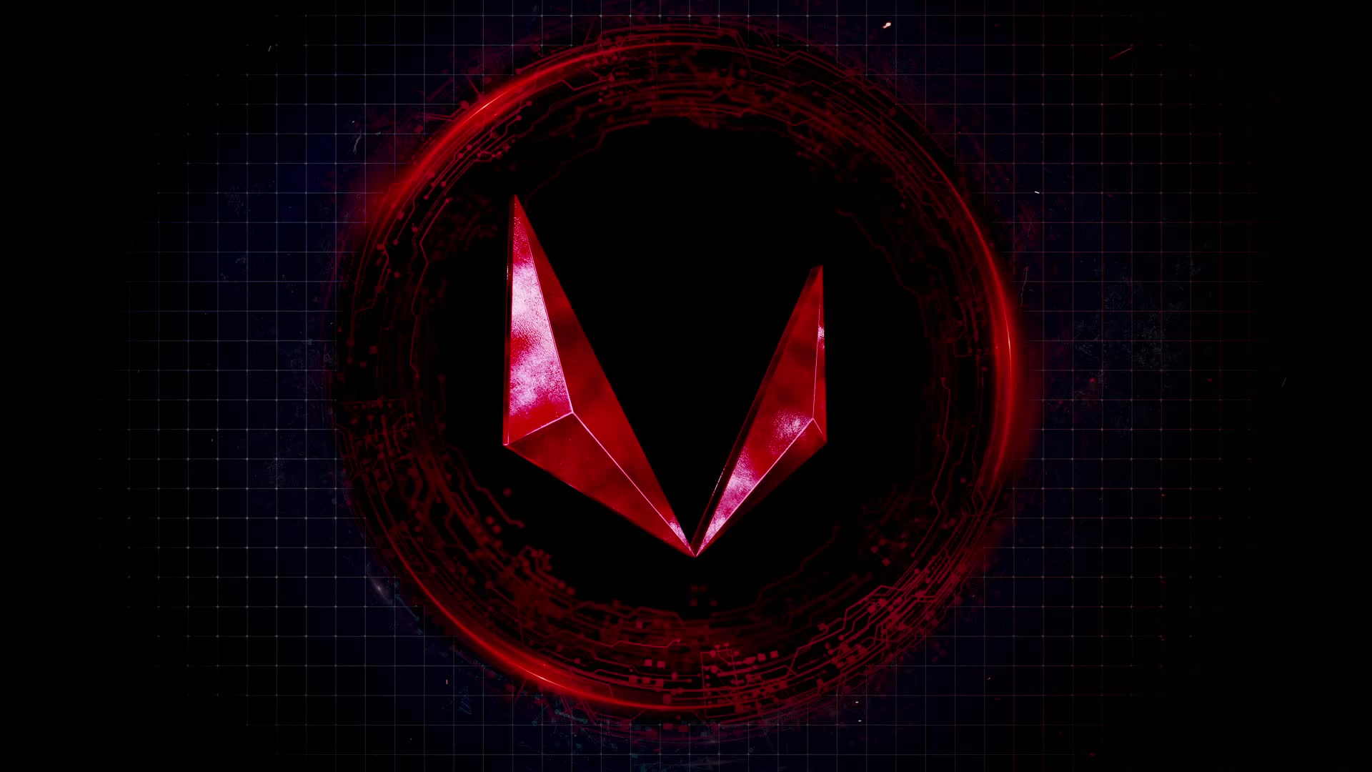 AMD Vega Red HD LIve Wallpaper