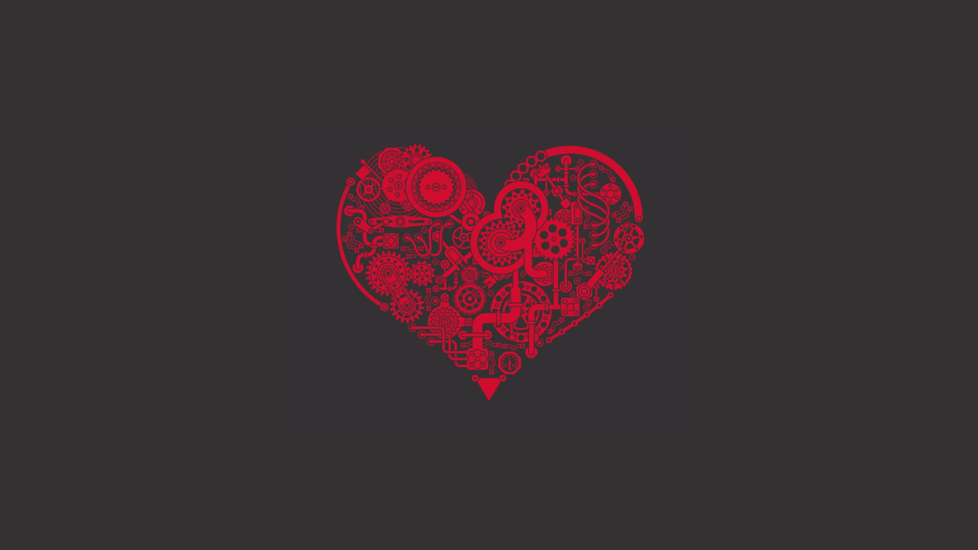 Geared Heart HD Live Wallpaper For Windows DesktopHut