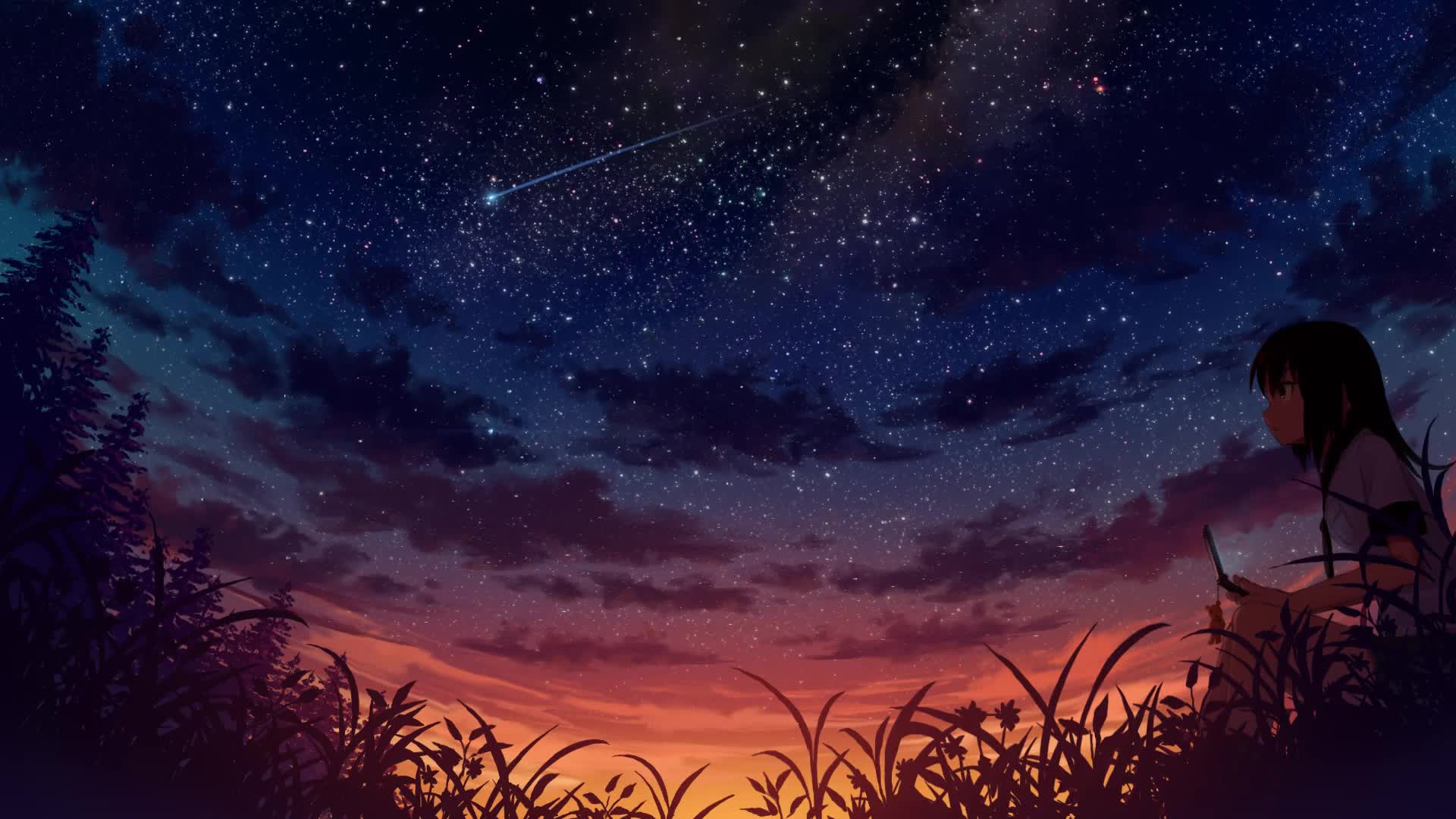 Stars Anime HD Live Wallpaper