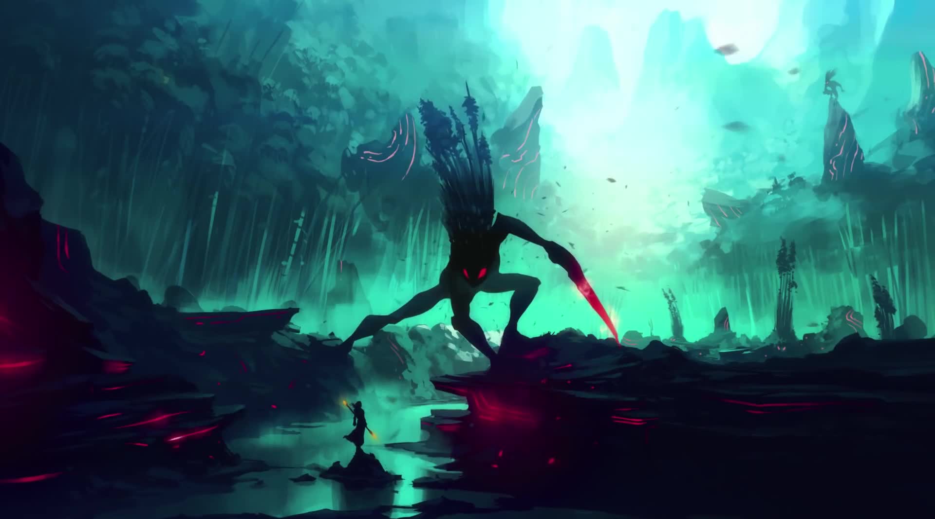 Whistling Blades HD LIve Wallpaper