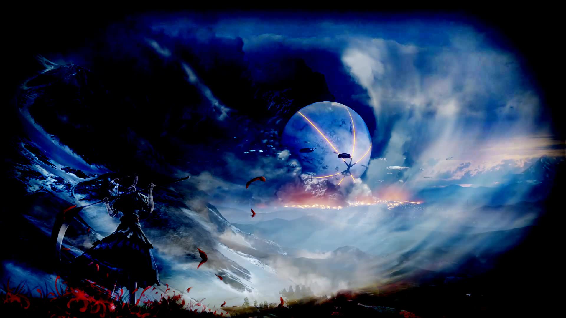 Anime Futuristic Video Live Wallpaper