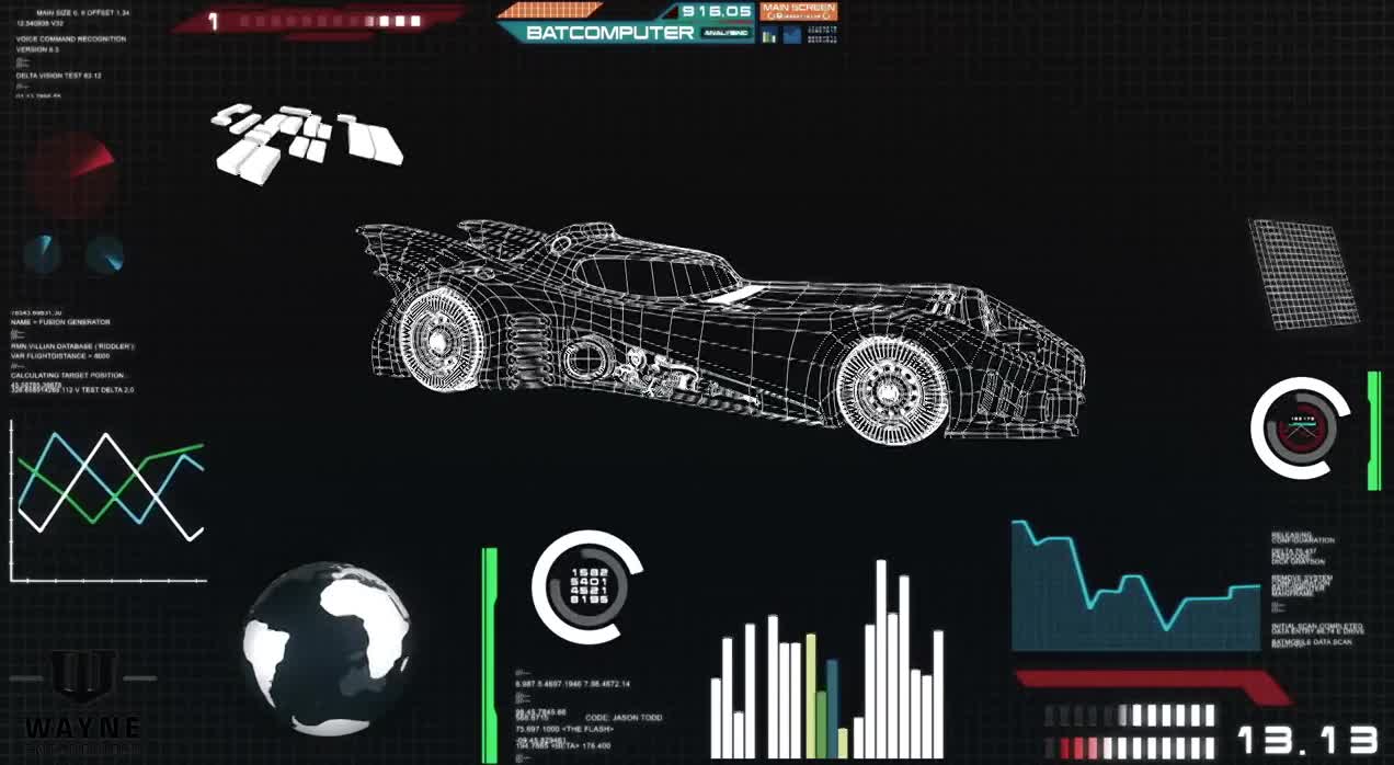 Batcomputer Live Wallpaper