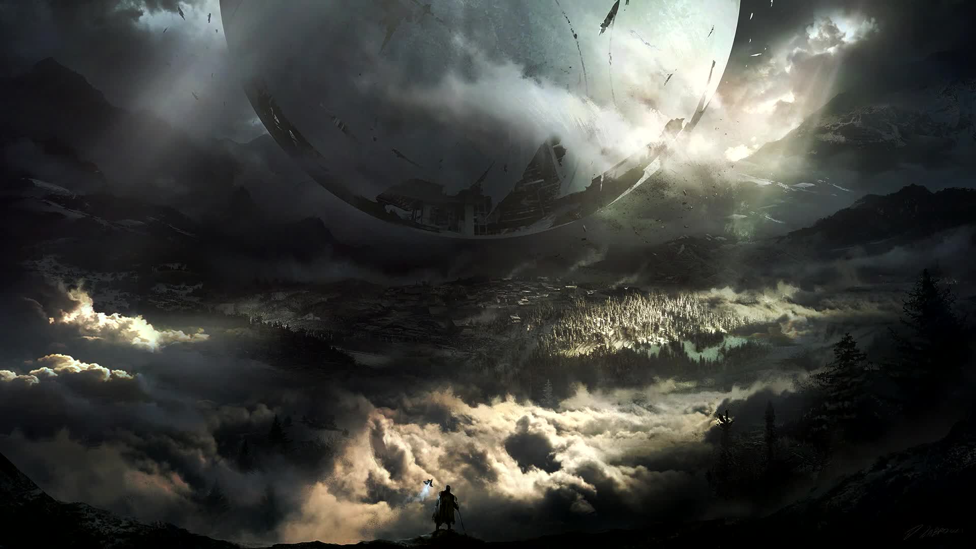 Destiny 2 Traveler Video Live Wallpaper