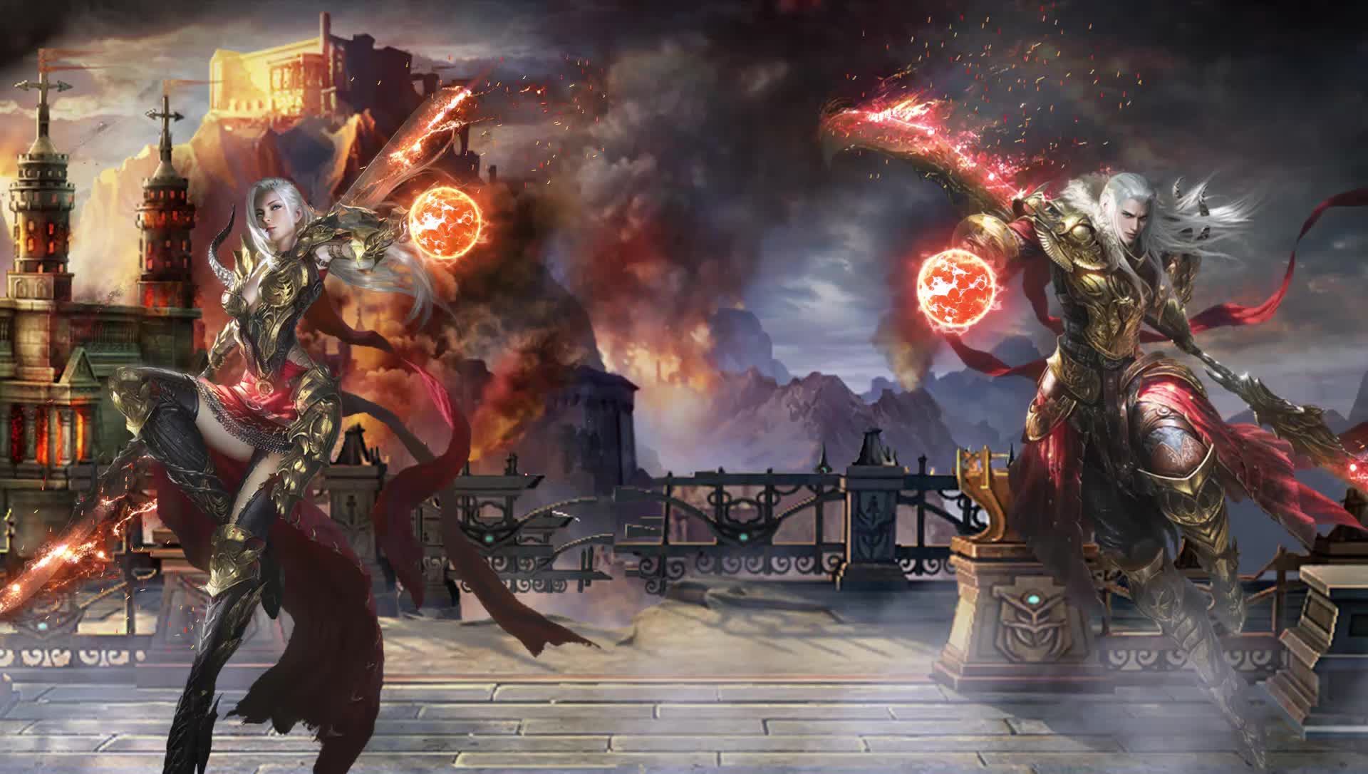 Dragon Awaken Game HD LIve Wallpaper