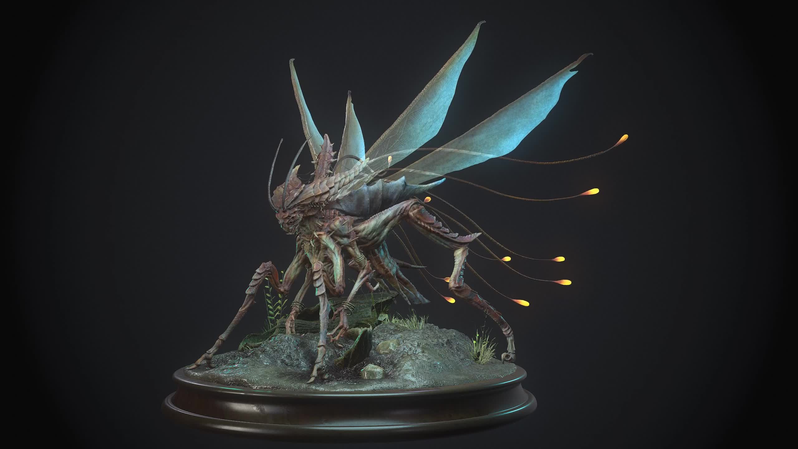 Insect monster 2K Live Wallpaper