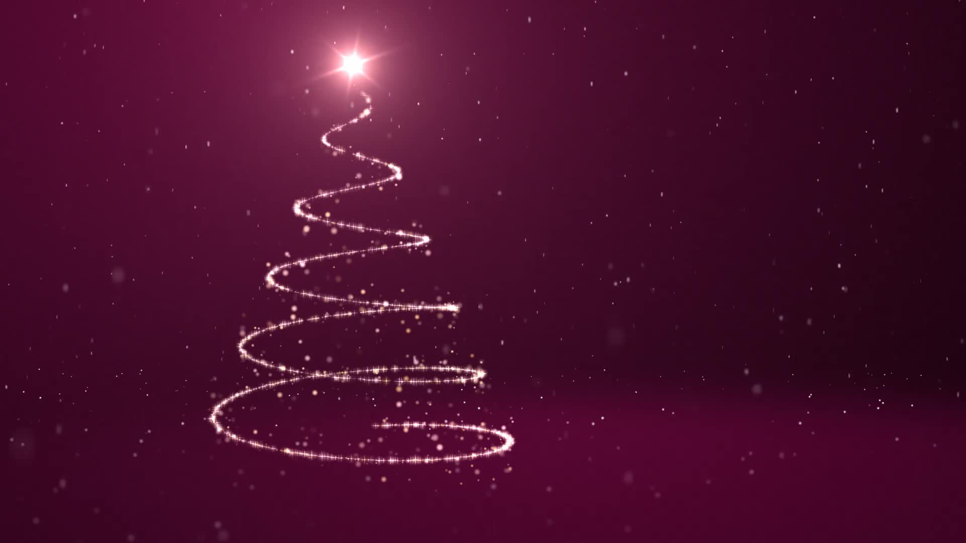 Spiral Tree Christmas Live Wallpaper
