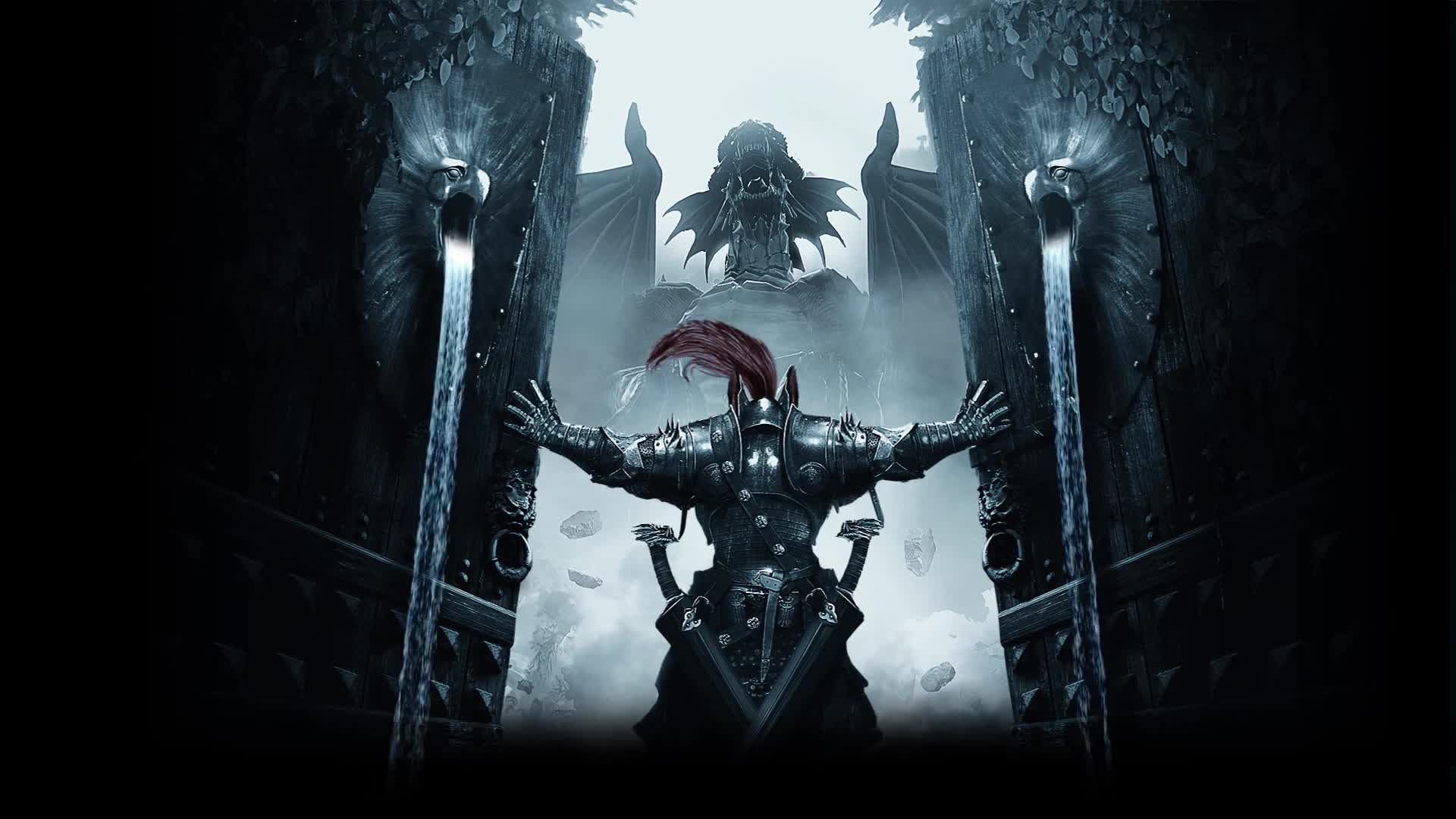 Warrior vs Dragon Video Live Wallpaper