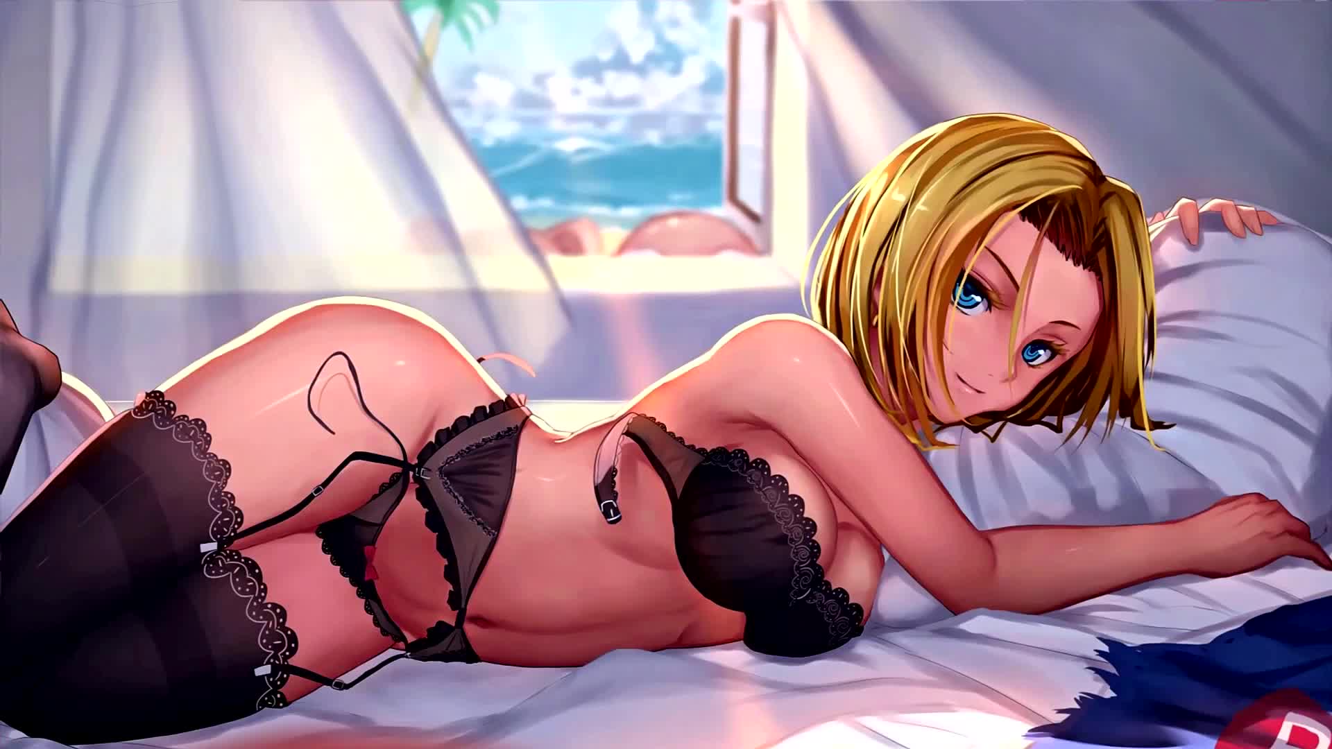 Dragon Ball Hot Android 18 Live Wallpaper Free