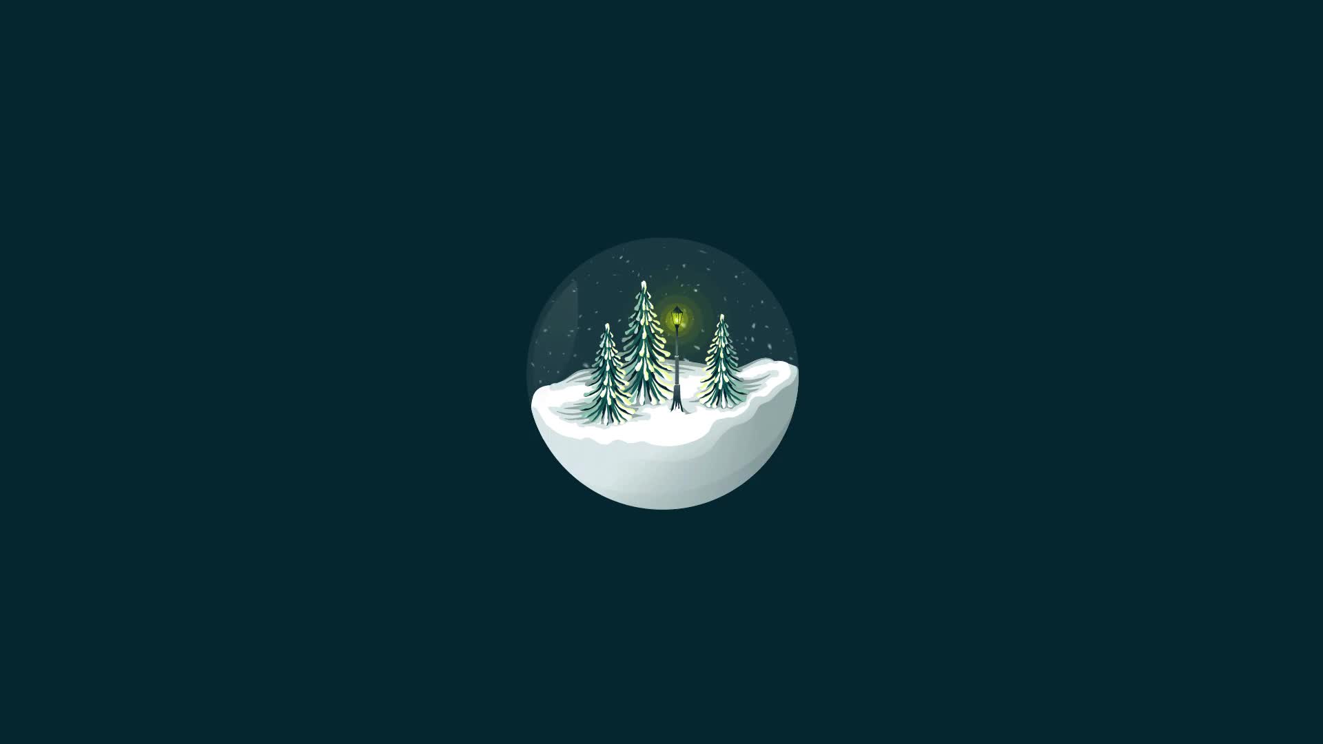 Winter Snow Globe Live Wallpaper