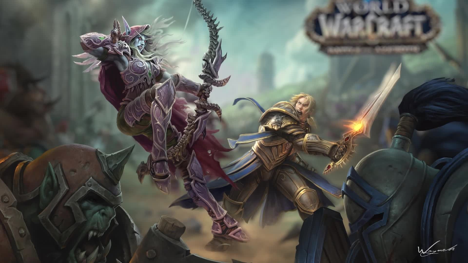 Wow Battle For Azeroth Animated Wallpaper