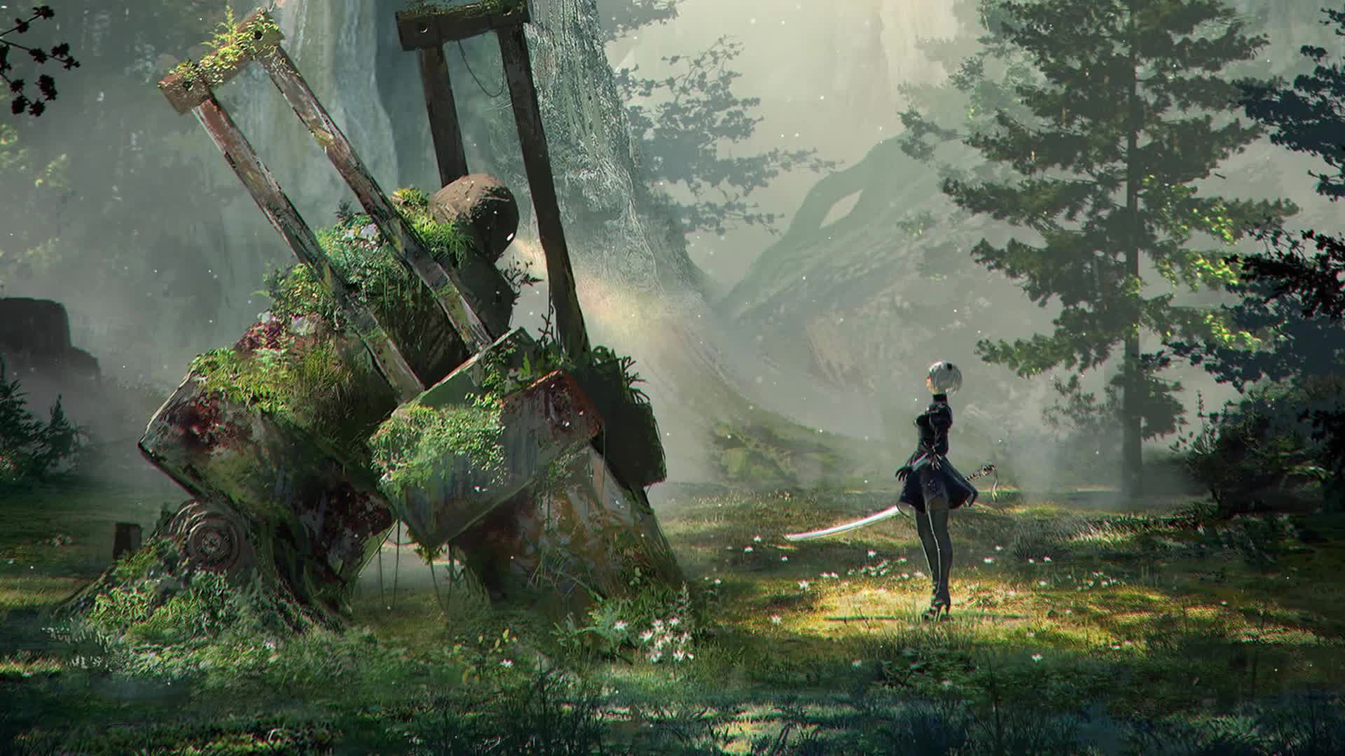 Nier Automata Ambient Live Wallpaper Free