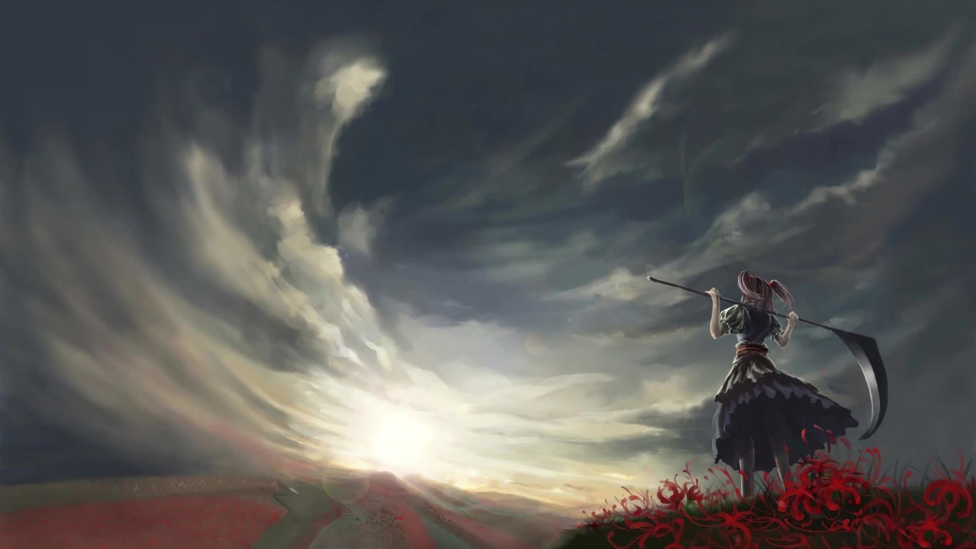 Touhou Onozuka Komachi Live Wallpaper Free live wallpaper