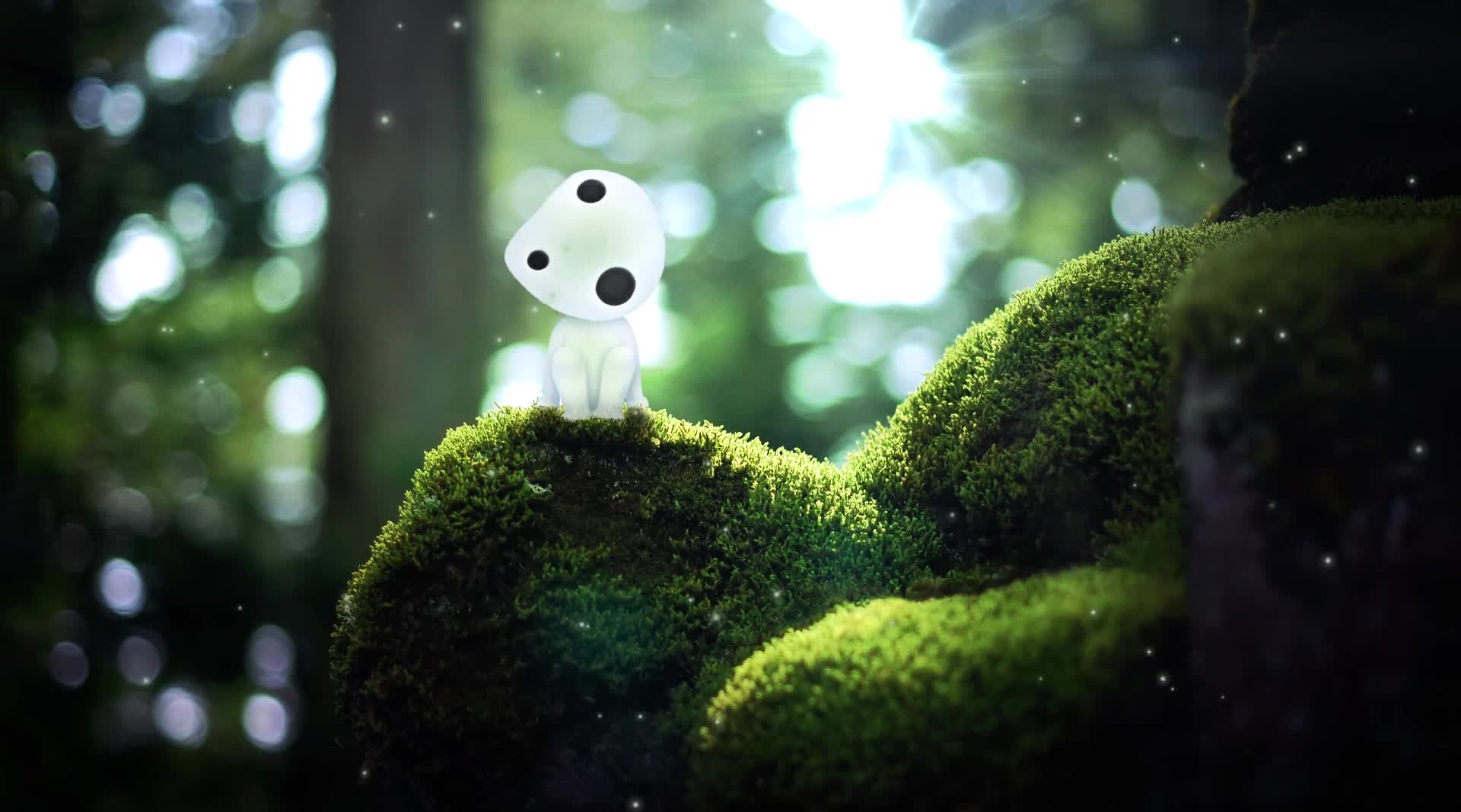Kodama Princess Mononoke Live Wallpaper Free live wallpaper