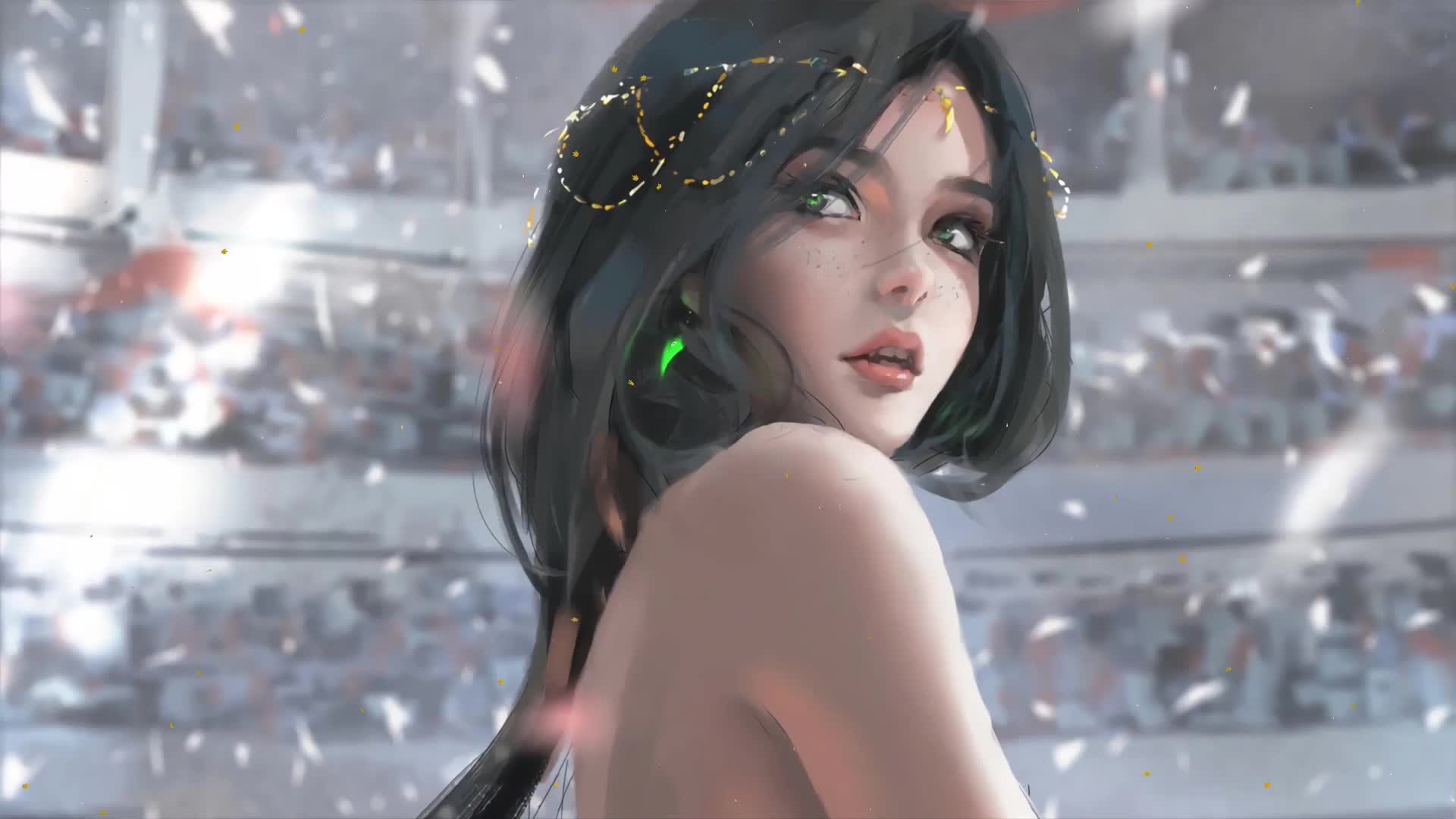 Wlop Anime Girl Live Wallpaper HD