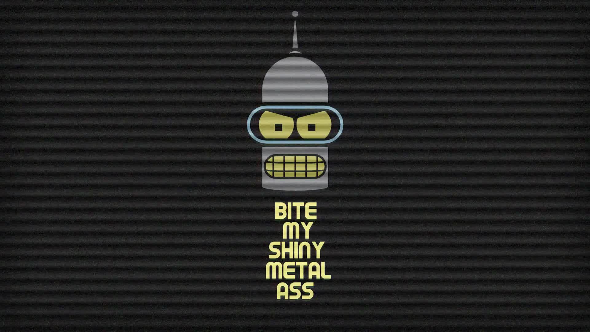 Futurama Bender Glitch Live Wallpaper