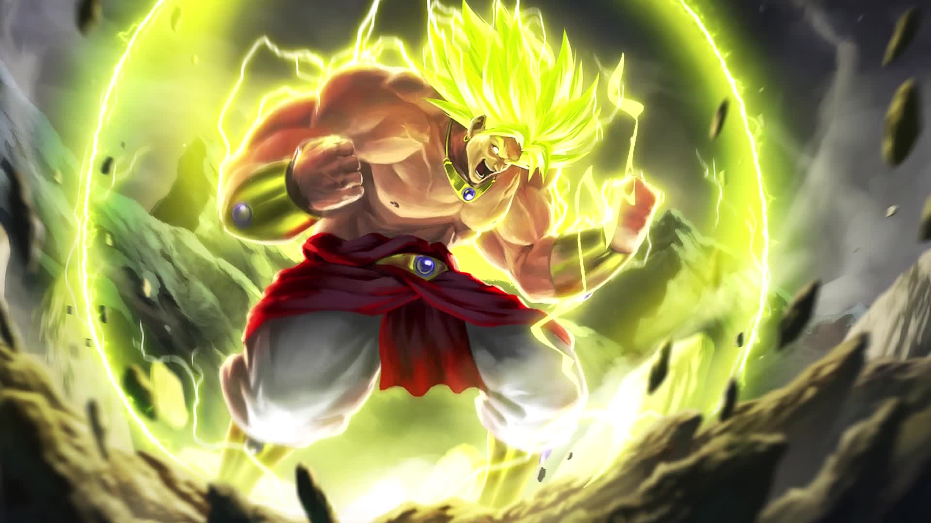 Broly The Legendary Super Saiyan Hd Live Wallpaper