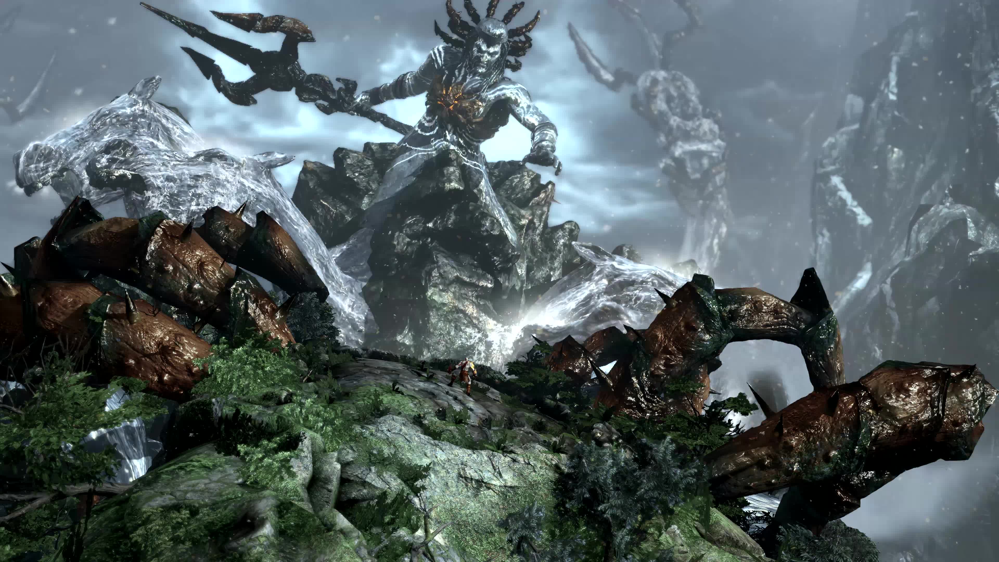 God Of War 3 4K 60 Fps Downlaod Live Wallpaper