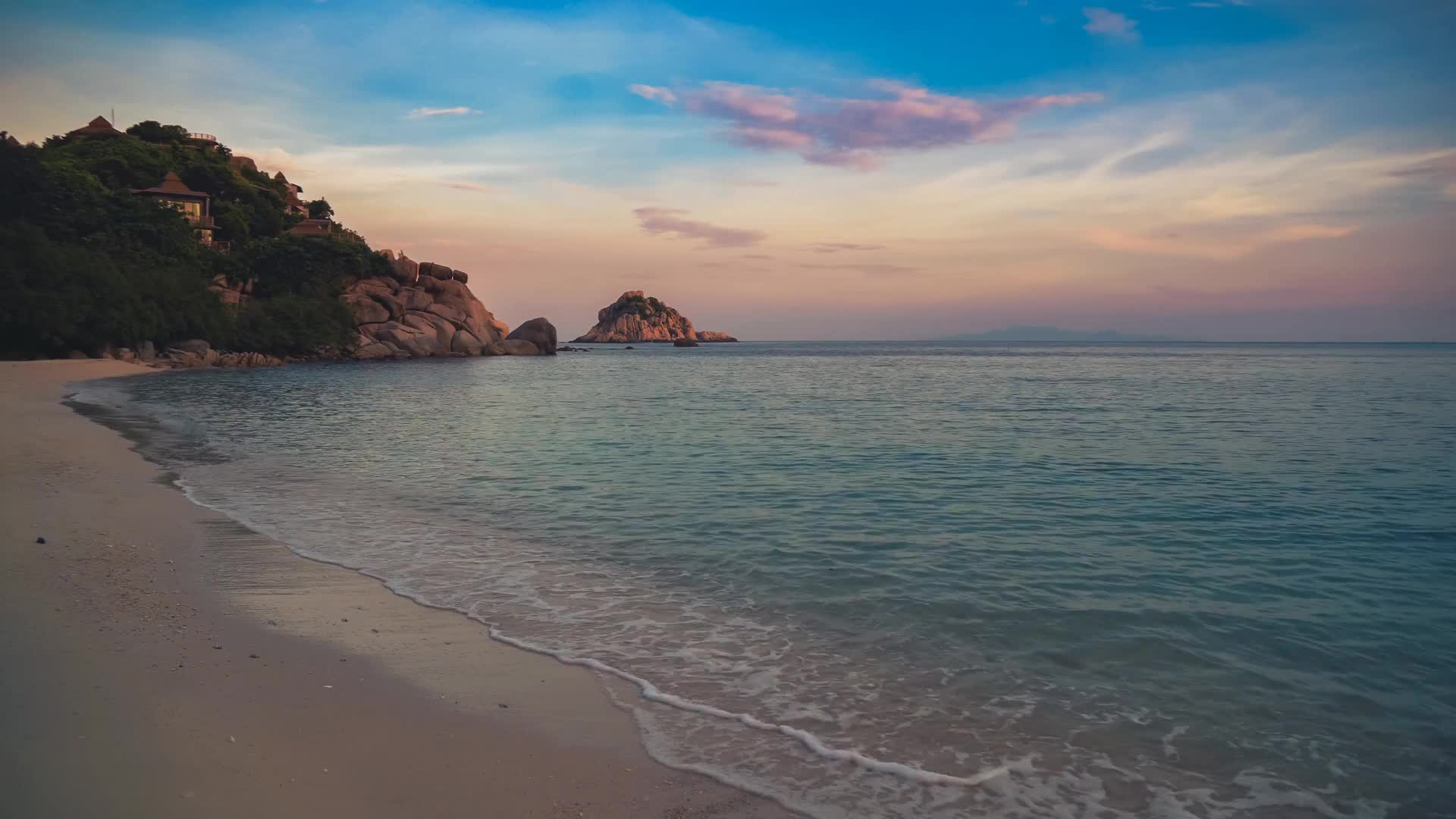 Koh Tao Evening Beach Live Wallpaper HD
