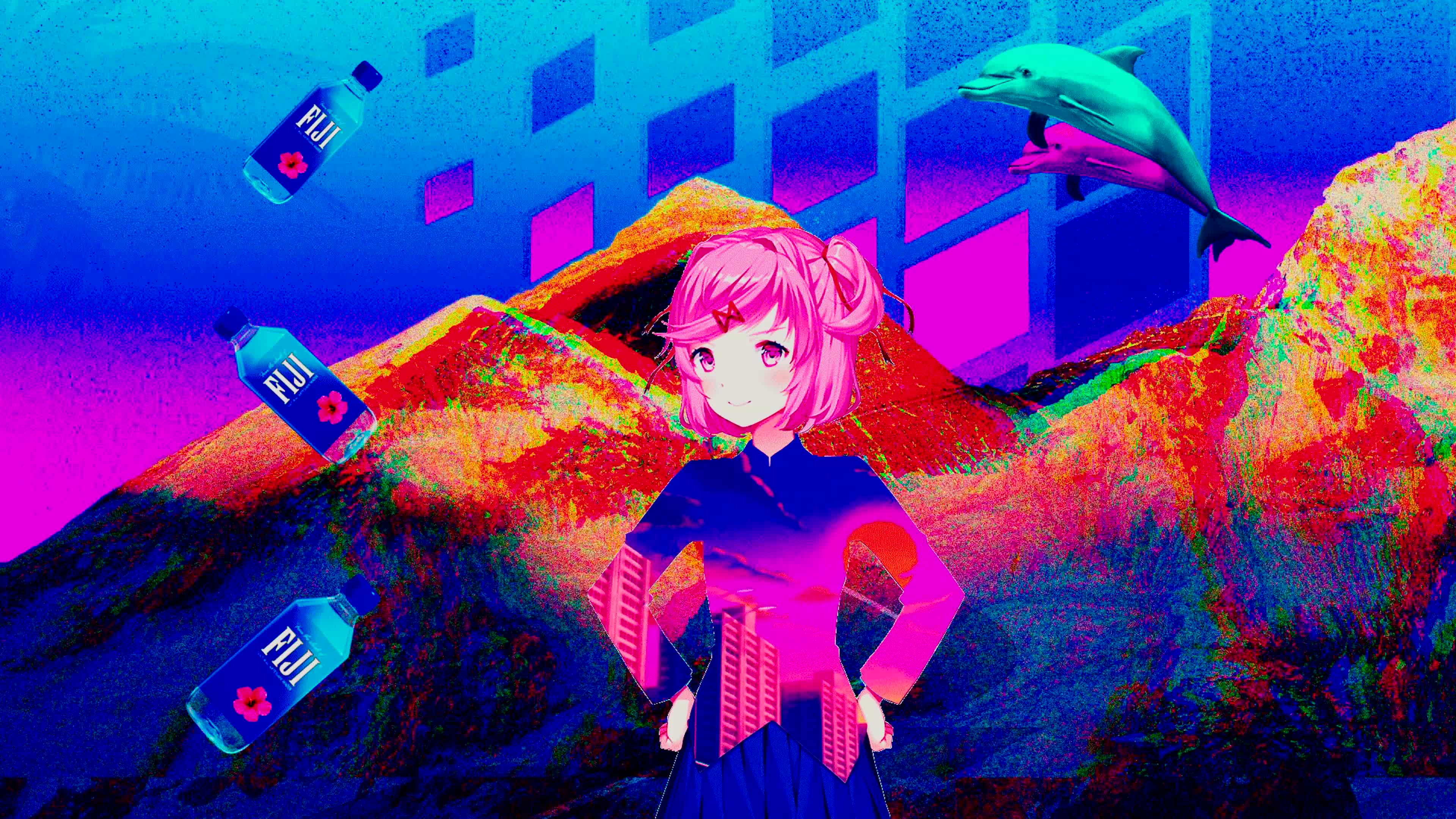 Natsuki wave 4K 60FPS Live Wallpaper