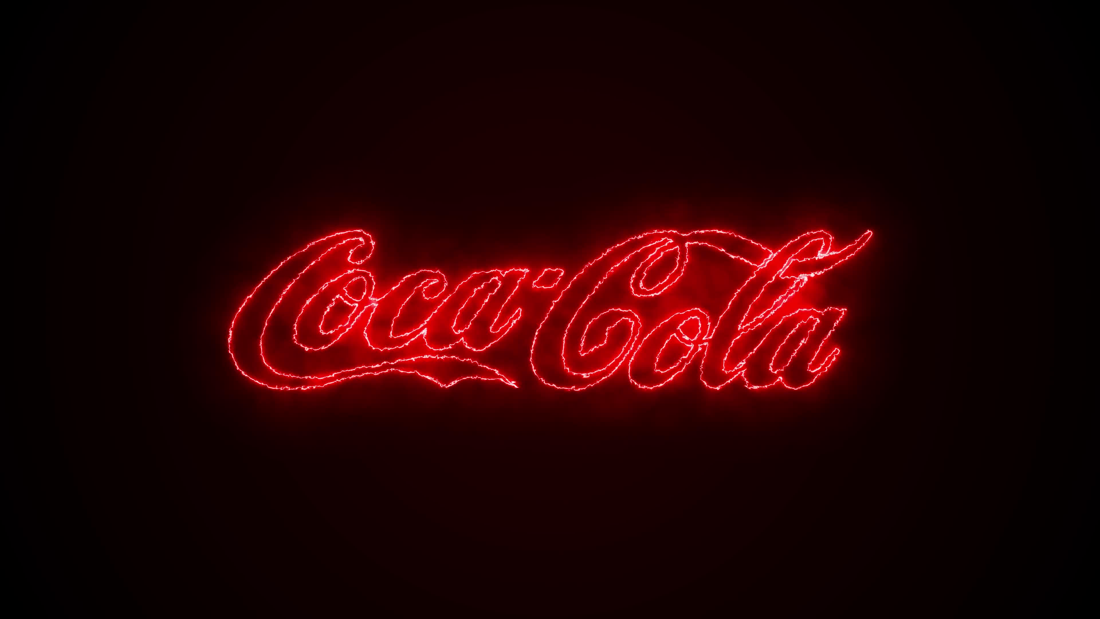 CocaCola Neon Logo 4K Live Wallpaper