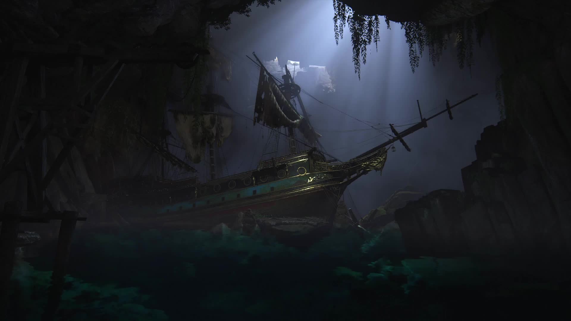 Uncharted 4 Captain Averys Ship Live Wallpaper HD