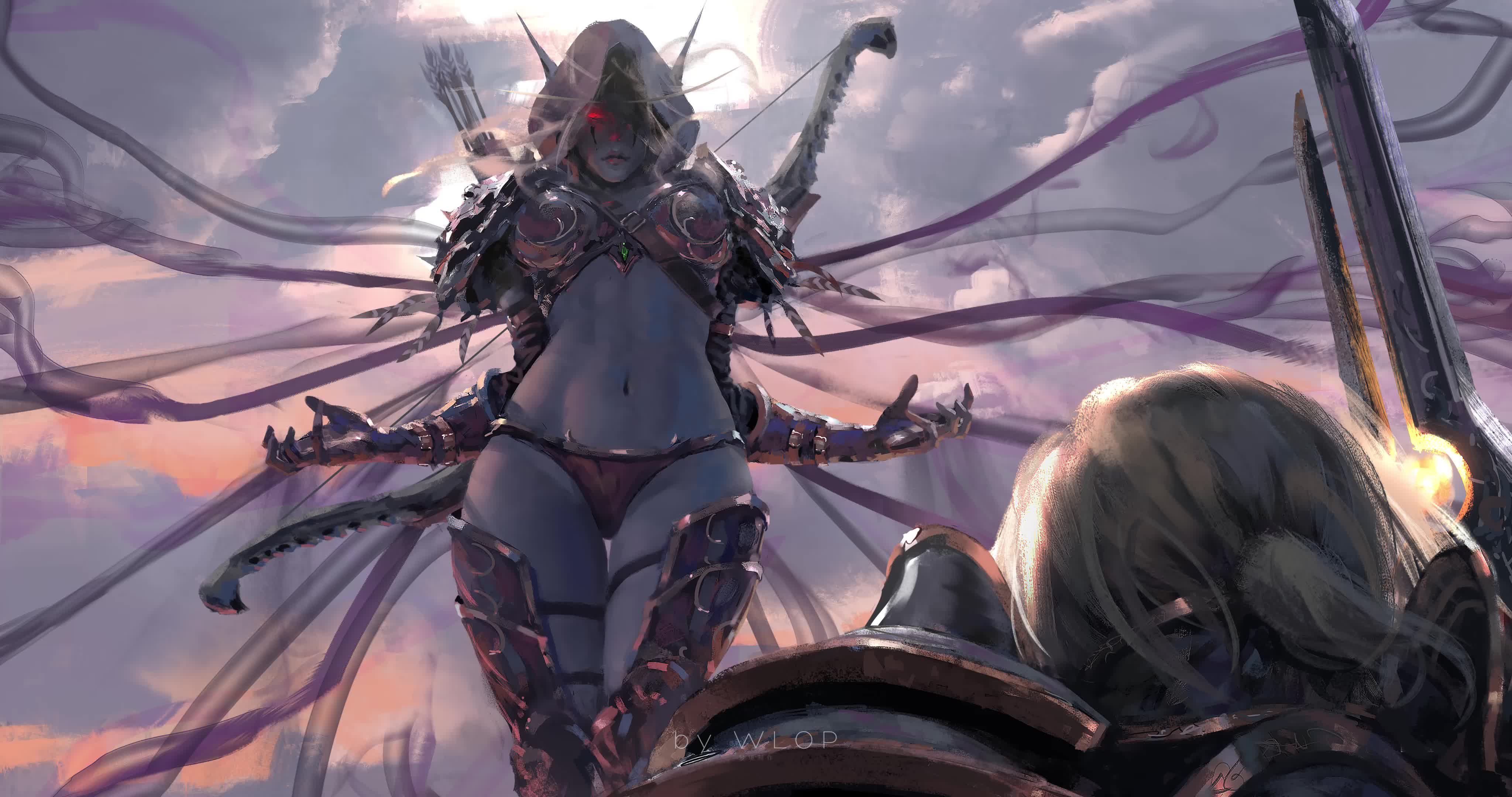 Sylvanas Windrunner 60Fps 4K Live Wallpaper Free