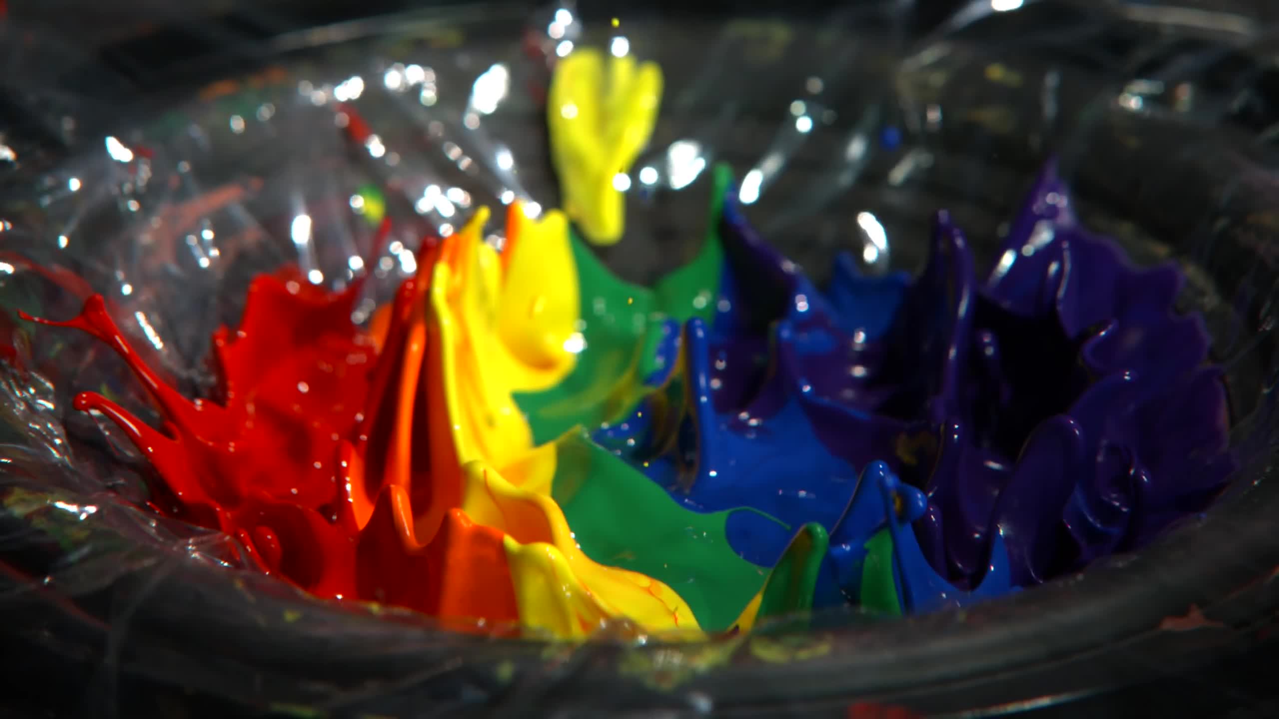 Rainbow Paint Live Wallpaper Free