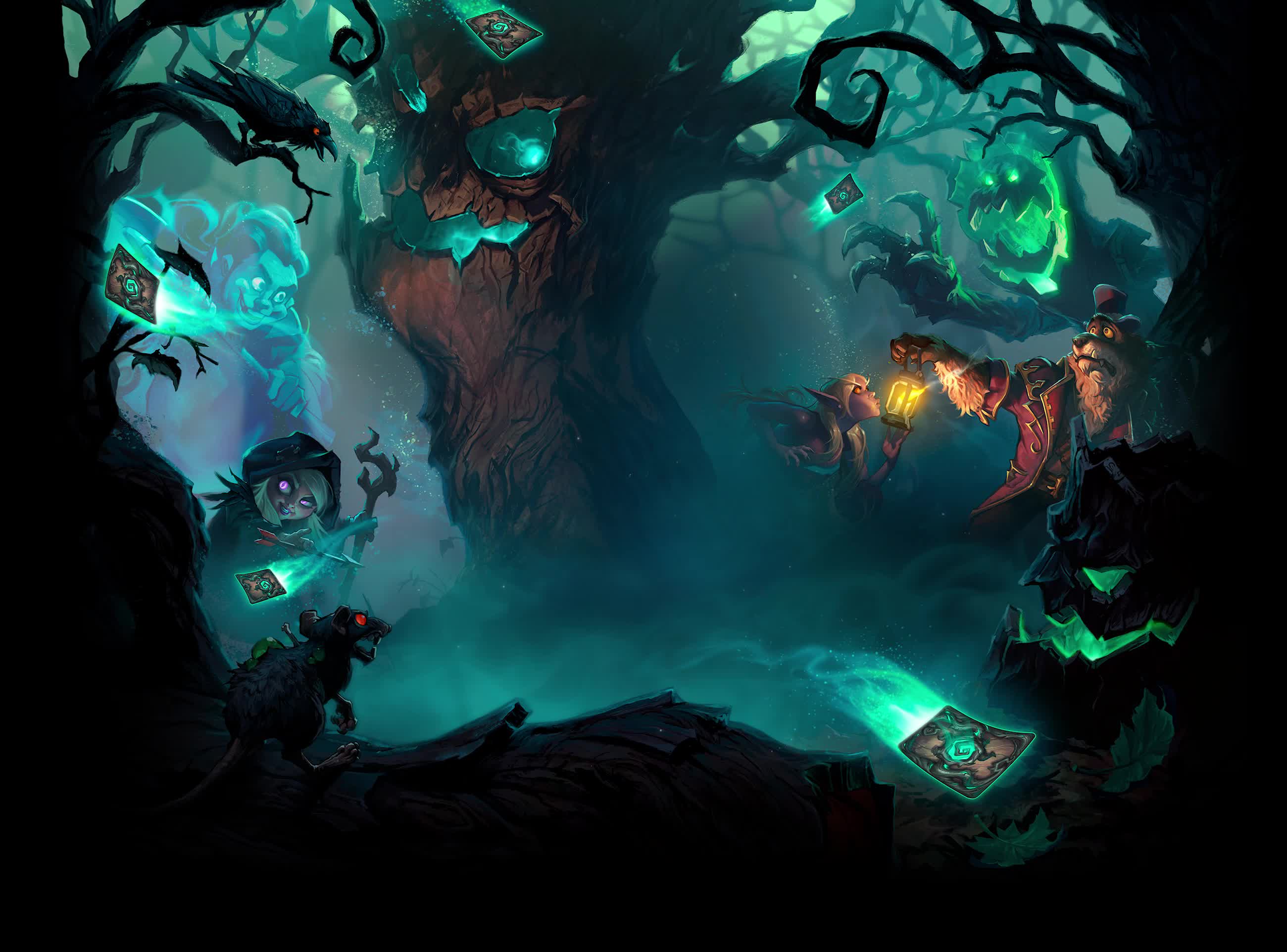 HearthStone Witchwood Live Wallpaper
