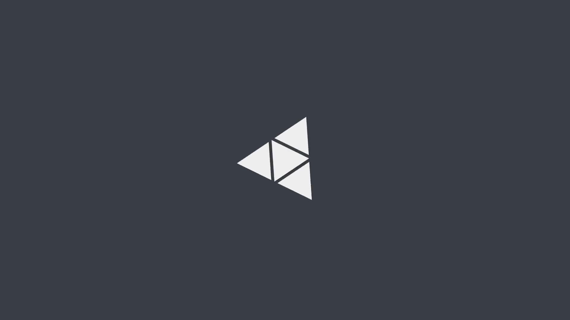 Minimalism Triangle Splitting HD Live Wallpaper
